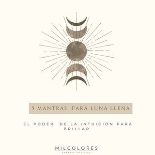 5 mantras para luna llena