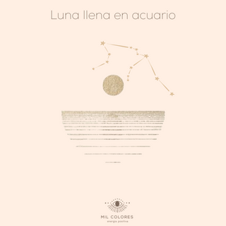 Luna llena en acuario