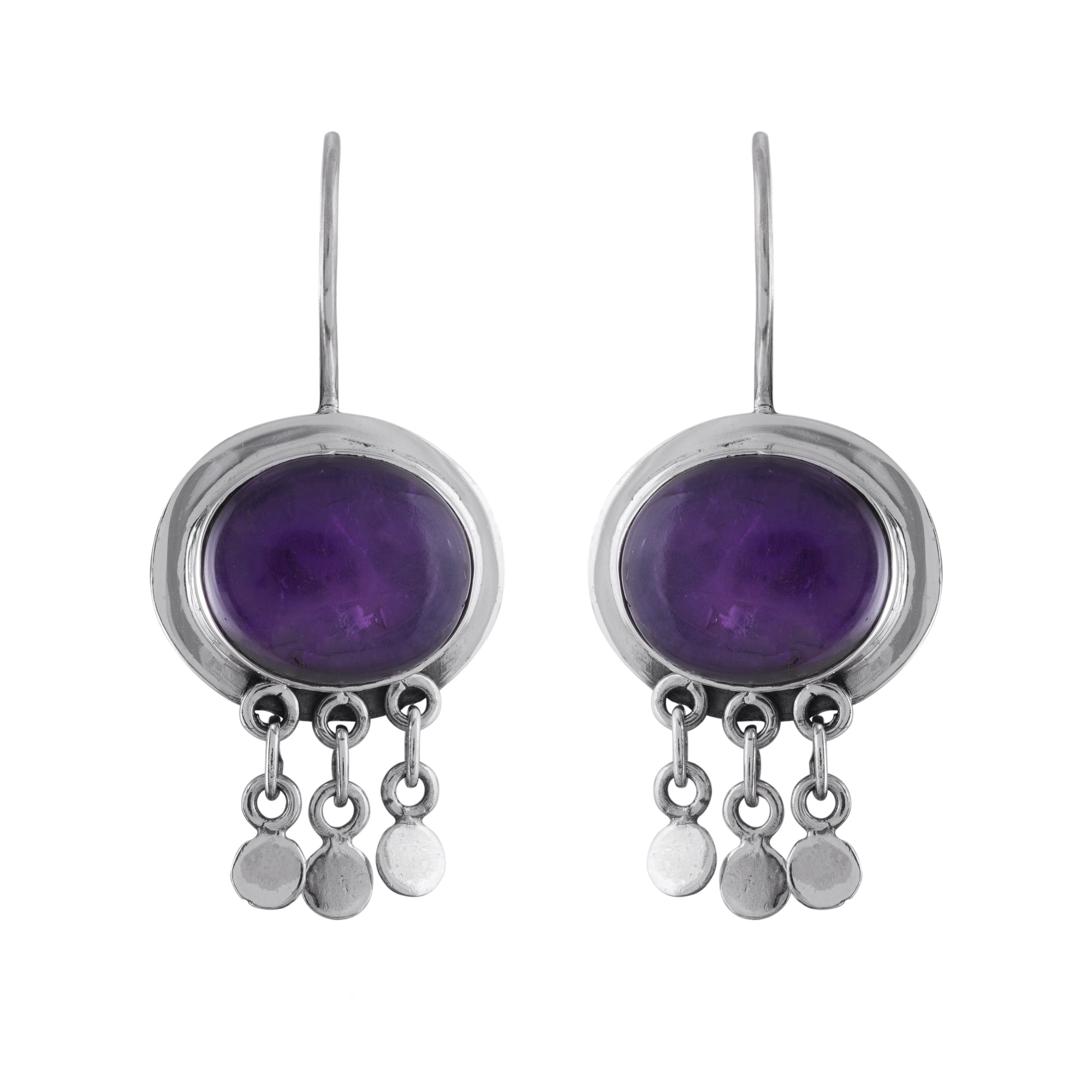Aros Gitanos Amatista - Mil Colores CL