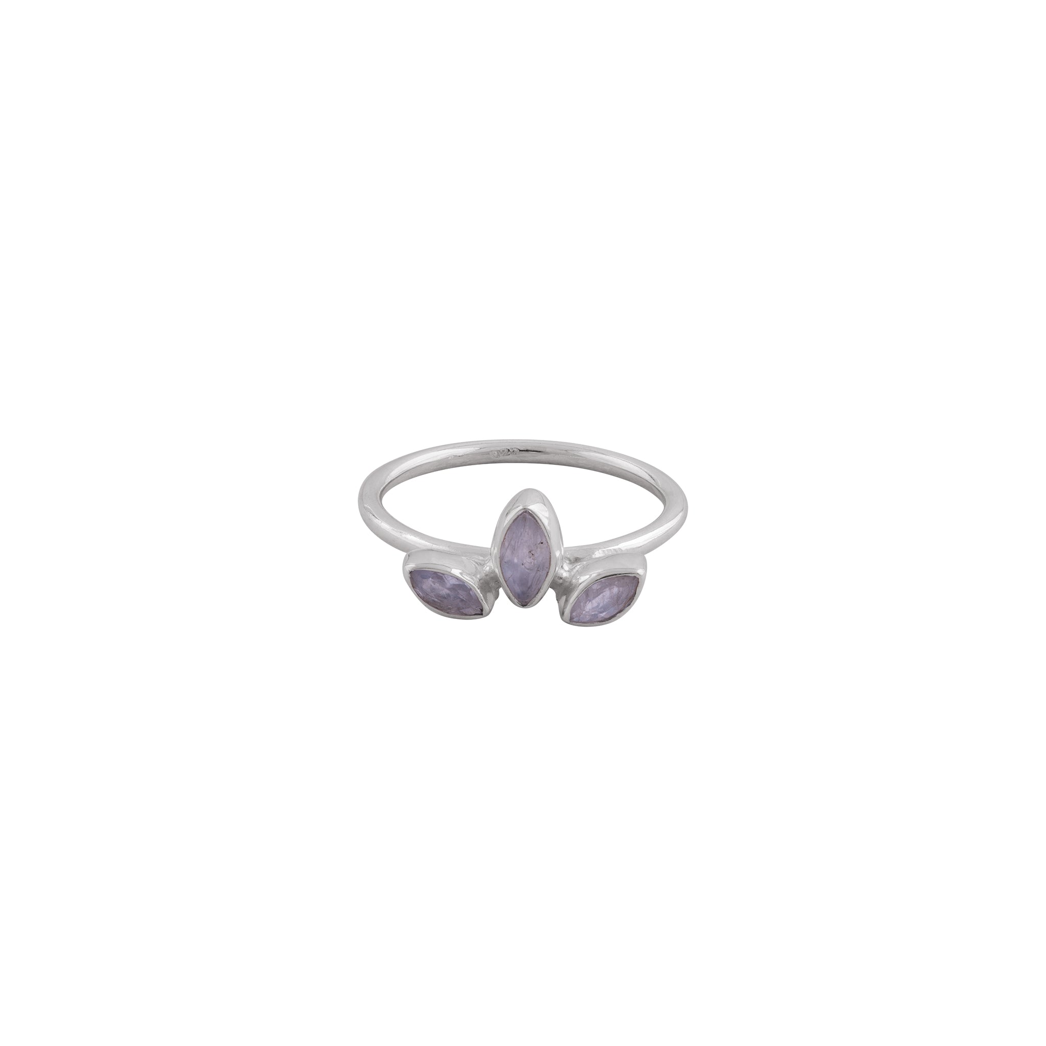 Anillo Trilogía Piedra Luna - Mil Colores CL