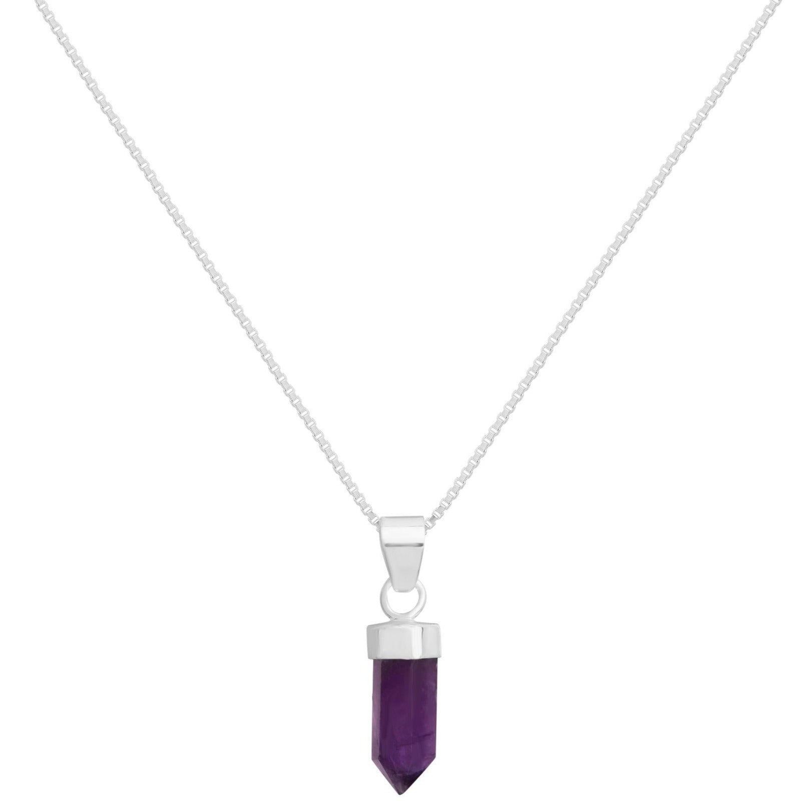 COLLAR PUNTA AMATISTA